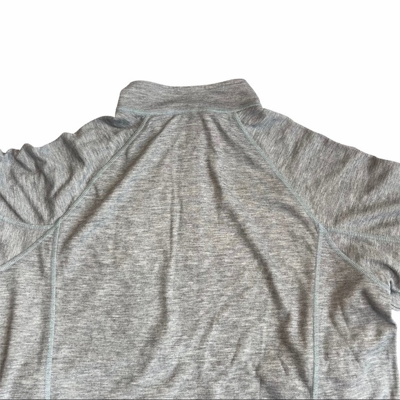 L.L. Bean Men’s Size Large Grey 1/4 Zip Lightweight Pullover Sweater - Picture 7 of 10